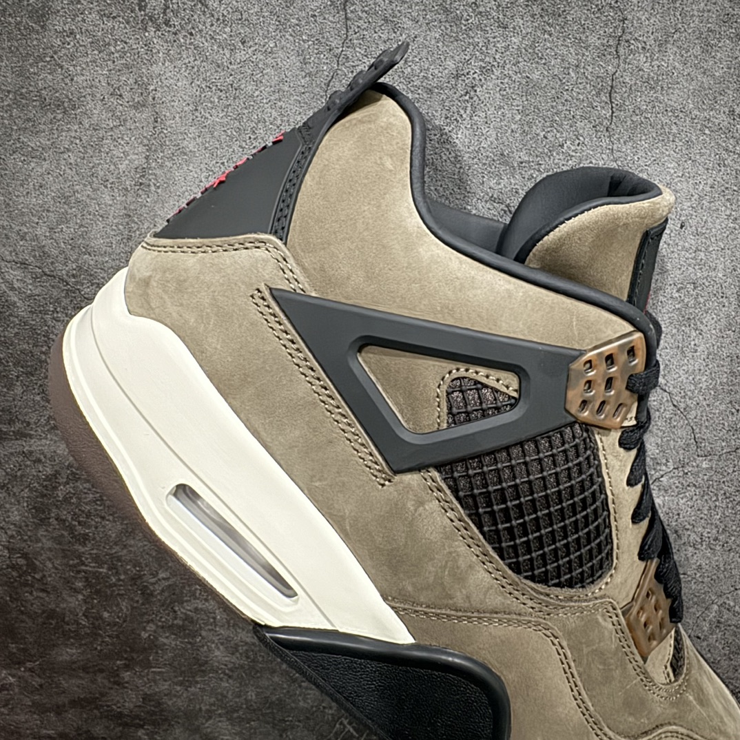 纯原TravisScottxAirJordanAJ4TS联名亲友限定棕色AJ4-766302尺码4040