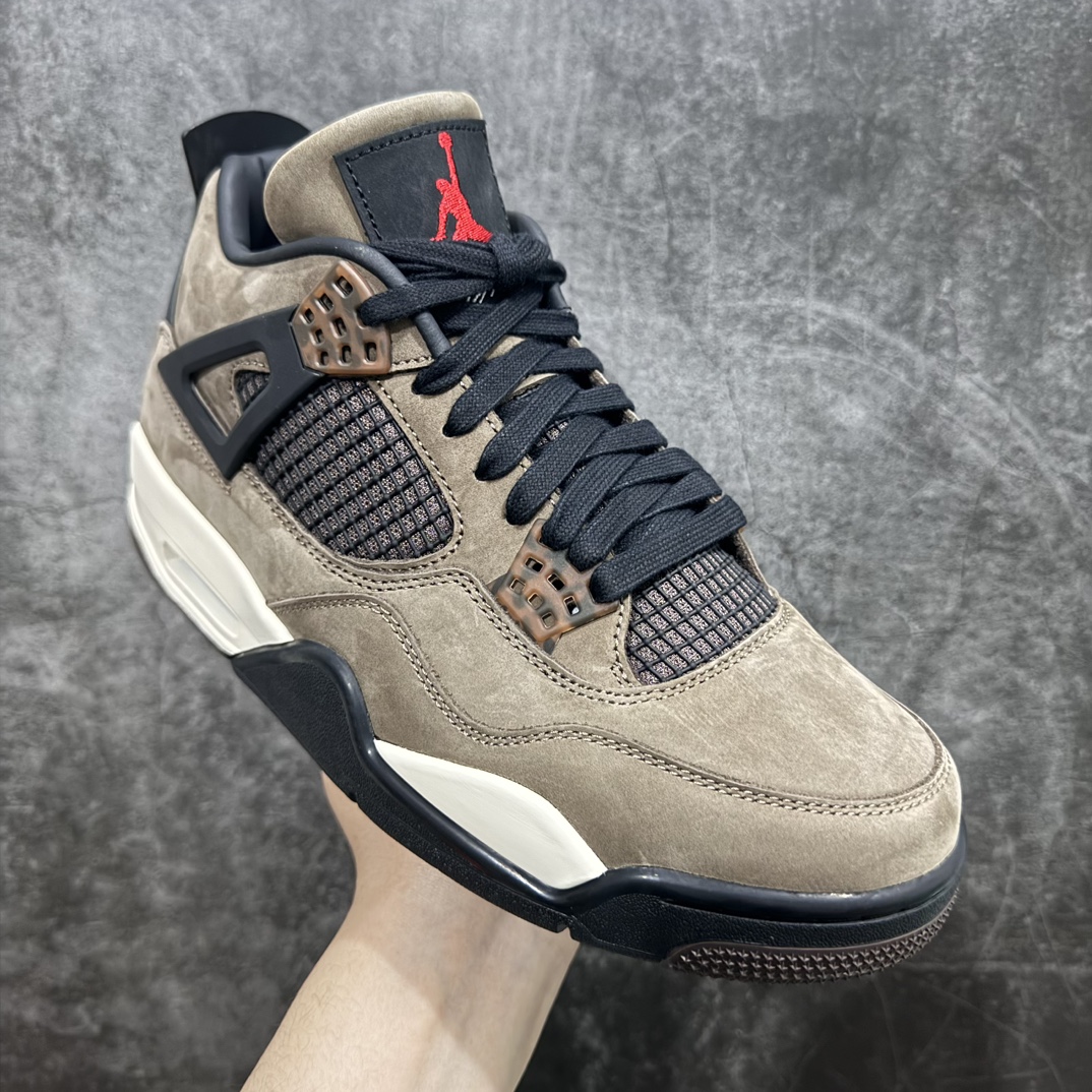 500 【GX/美版绿x】Travis Scott x Air Jordan AJ4 TS联名亲友限定棕色 AJ4-766302