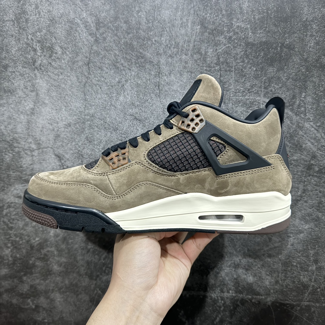 500 【GX/美版绿x】Travis Scott x Air Jordan AJ4 TS联名亲友限定棕色 AJ4-766302