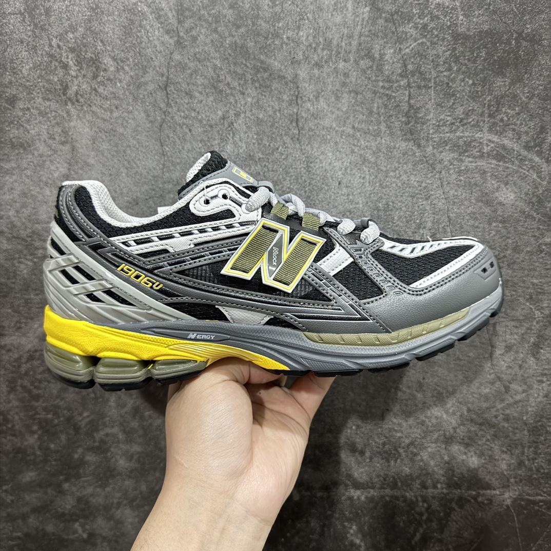 【K版】New Balance 1906系列复古老爹风休闲运动慢跑鞋 M1906NAn#采用轻质牛剖革拼接透气网眼衬垫织物鞋面材质 T-Beam大底提供足步弓支撑，保持步态稳定 后跟搭载外露缓震胶 尺码：36 37 37.5 38 38.5 39 40 40.5 41 42 42.5 43 44 45  编码：HXS290310-莆田鞋批发中心