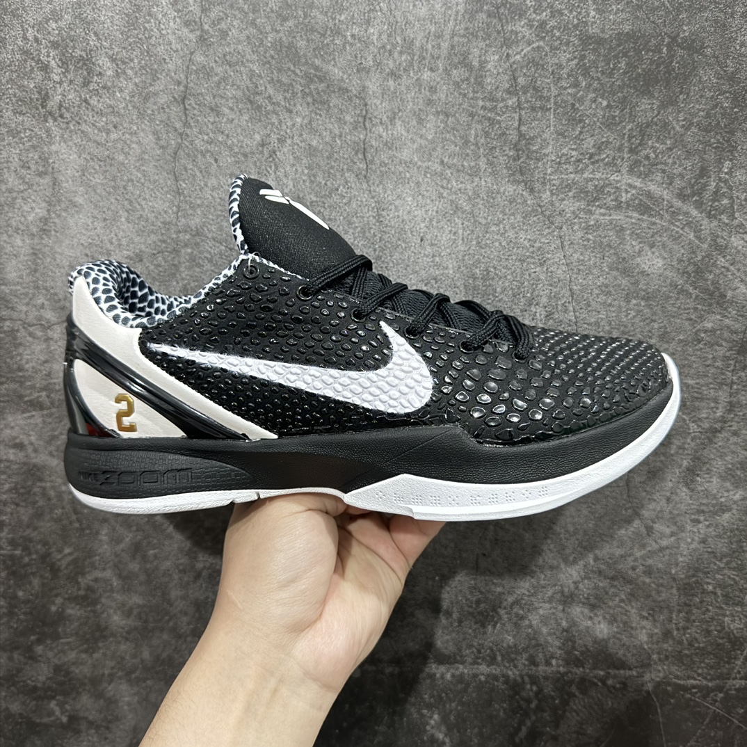 外贸版NikeKobe6Protro科比6黑白天使gigi货号CW2190-002顶级外贸大厂耗时半年开