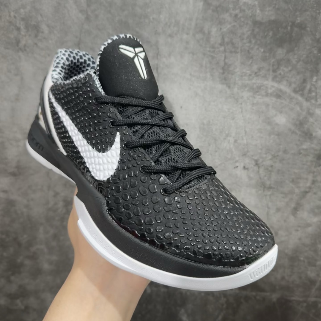 外贸版NikeKobe6Protro科比6黑白天使gigi货号CW2190-002顶级外贸大厂耗时半年开