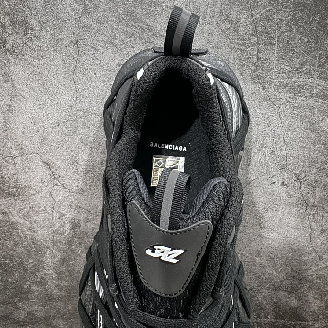 450  【I8纯原版本】 巴黎世家 户外概念鞋  Balenciaga Sneaker Tess 十代B款 绑带黑白
