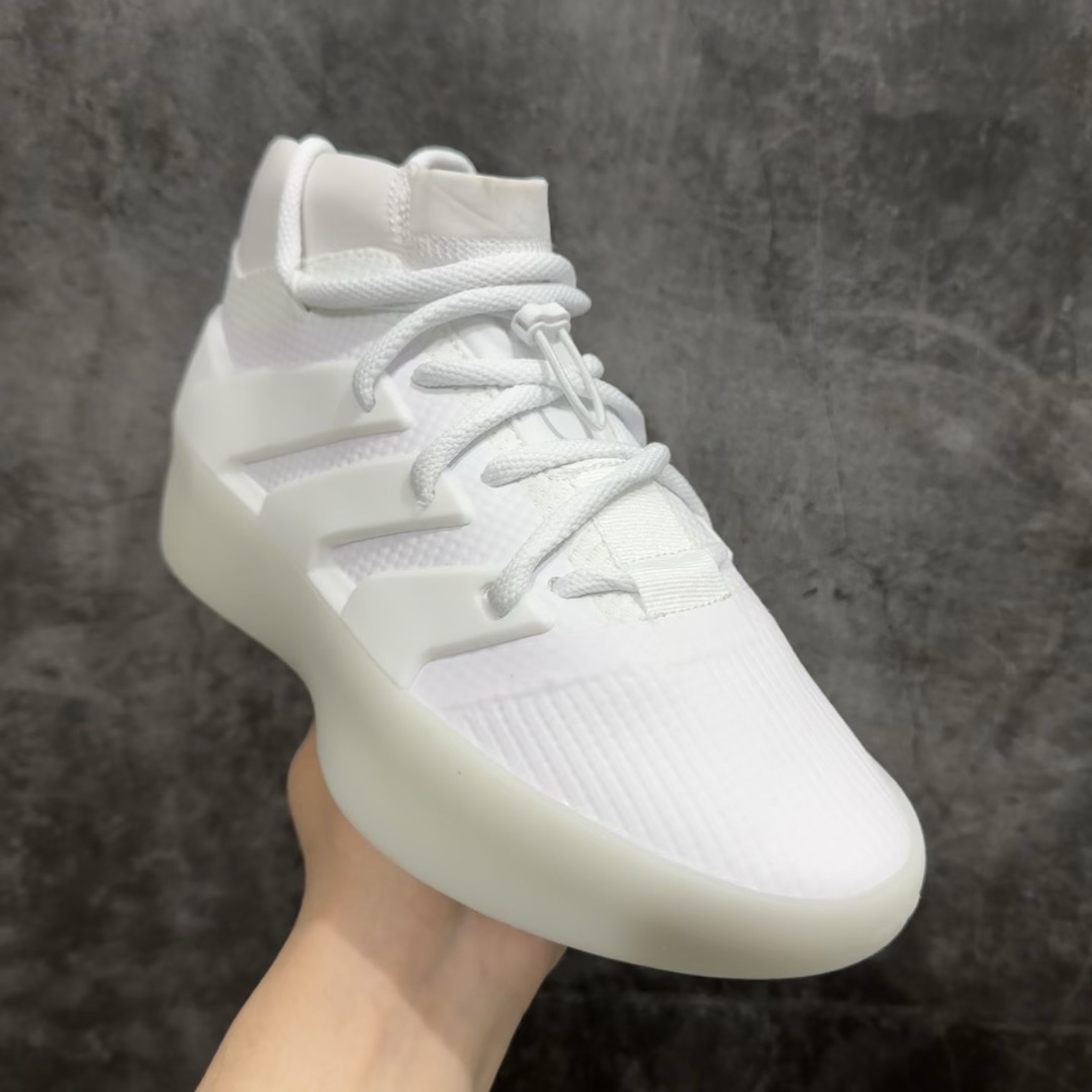 纯原版FearofGodAthleticsxAdidasBasketballFOG联名高帮篮球鞋IE61