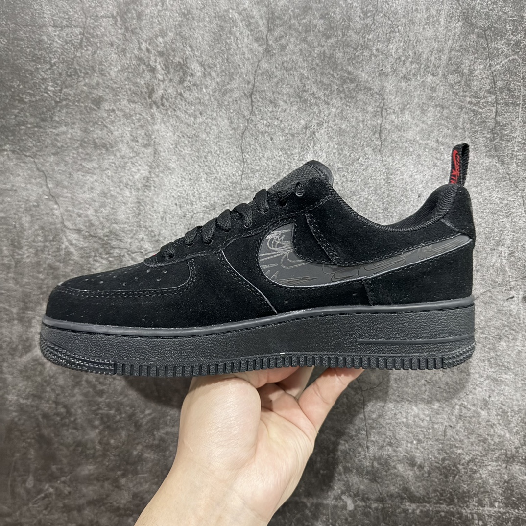 图片[2]-【公司级】Nike Air Force 1 Low 07 黑红解构n原楦头原纸板 打造纯正低帮空军版型 专注外贸渠道 全掌内置蜂窝气垫原盒配件 原厂中底钢印、拉帮完美官方货号：DZ4514 001 Size：36 36.5 37.5 38 38.5 39 40 40.5 41 42 42.5 43 44 44.5 45 编码：HXS250260-鞋库