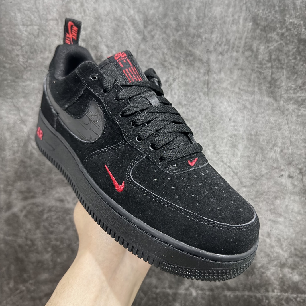 图片[3]-【公司级】Nike Air Force 1 Low 07 黑红解构n原楦头原纸板 打造纯正低帮空军版型 专注外贸渠道 全掌内置蜂窝气垫原盒配件 原厂中底钢印、拉帮完美官方货号：DZ4514 001 Size：36 36.5 37.5 38 38.5 39 40 40.5 41 42 42.5 43 44 44.5 45 编码：HXS250260-鞋库