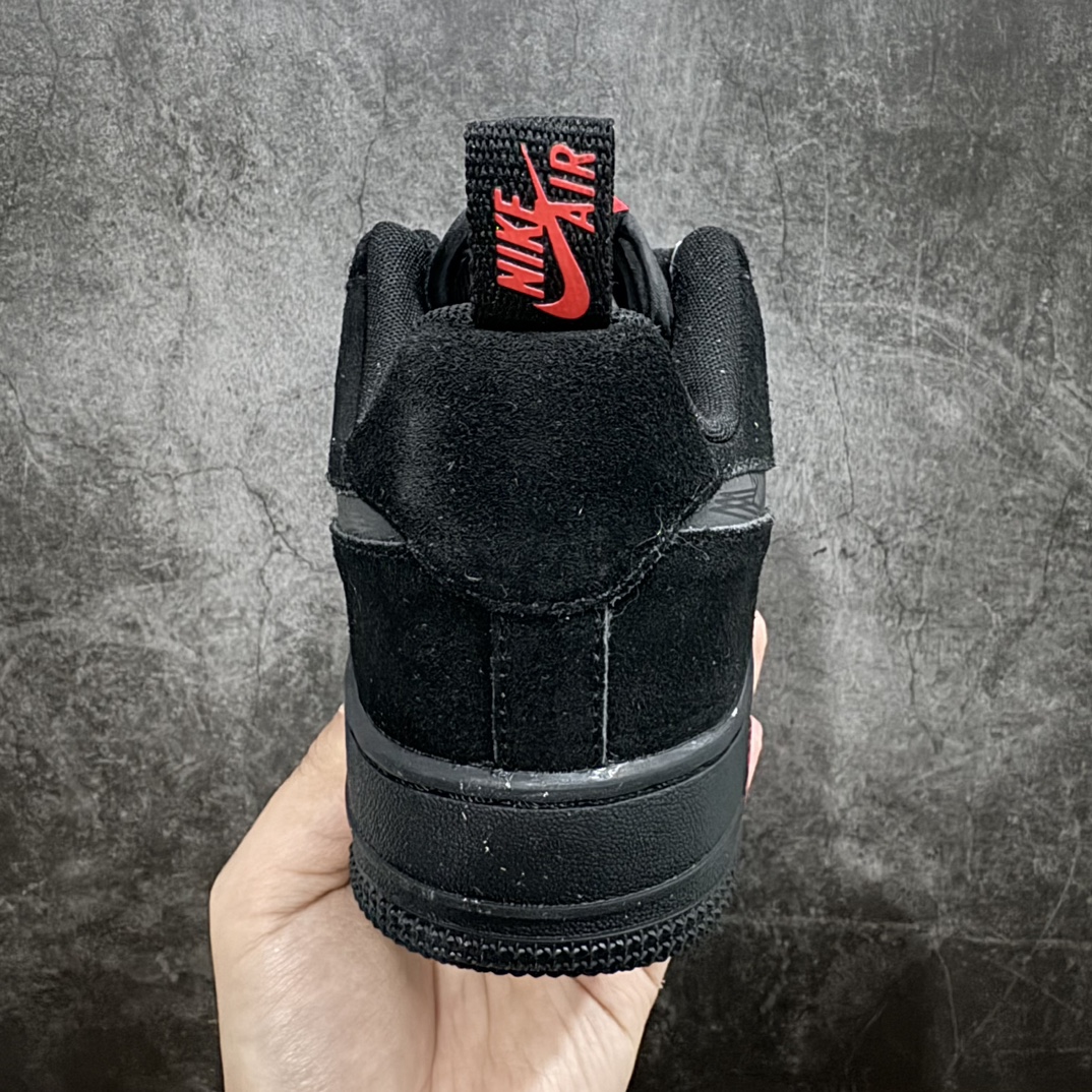 图片[4]-【公司级】Nike Air Force 1 Low 07 黑红解构n原楦头原纸板 打造纯正低帮空军版型 专注外贸渠道 全掌内置蜂窝气垫原盒配件 原厂中底钢印、拉帮完美官方货号：DZ4514 001 Size：36 36.5 37.5 38 38.5 39 40 40.5 41 42 42.5 43 44 44.5 45 编码：HXS250260-鞋库