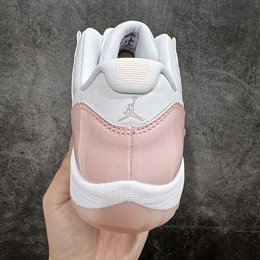 [Foreign trade pure original] Air Jordan 11 Retro Low aj11 white legend pink coral pink AH7860-160