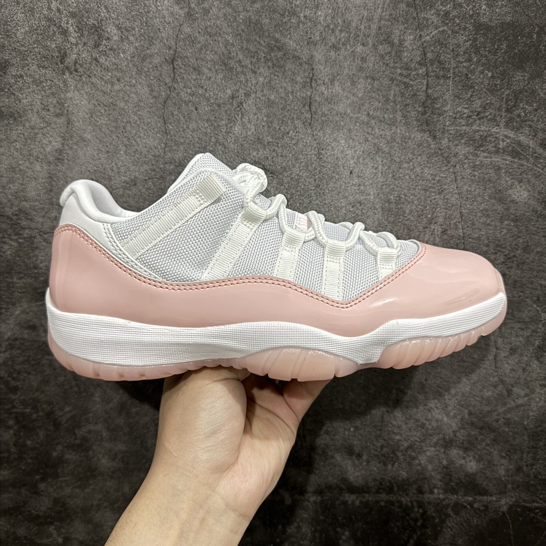 [Foreign trade pure original] Air Jordan 11 Retro Low aj11 white legend pink coral pink AH7860-160