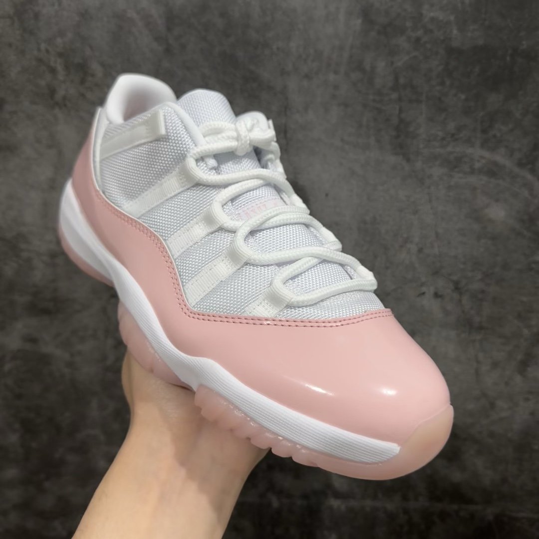 AirJordan11RetroLowaj11白传奇粉珊瑚粉色货号AH7860-160成熟生产线出品大厂