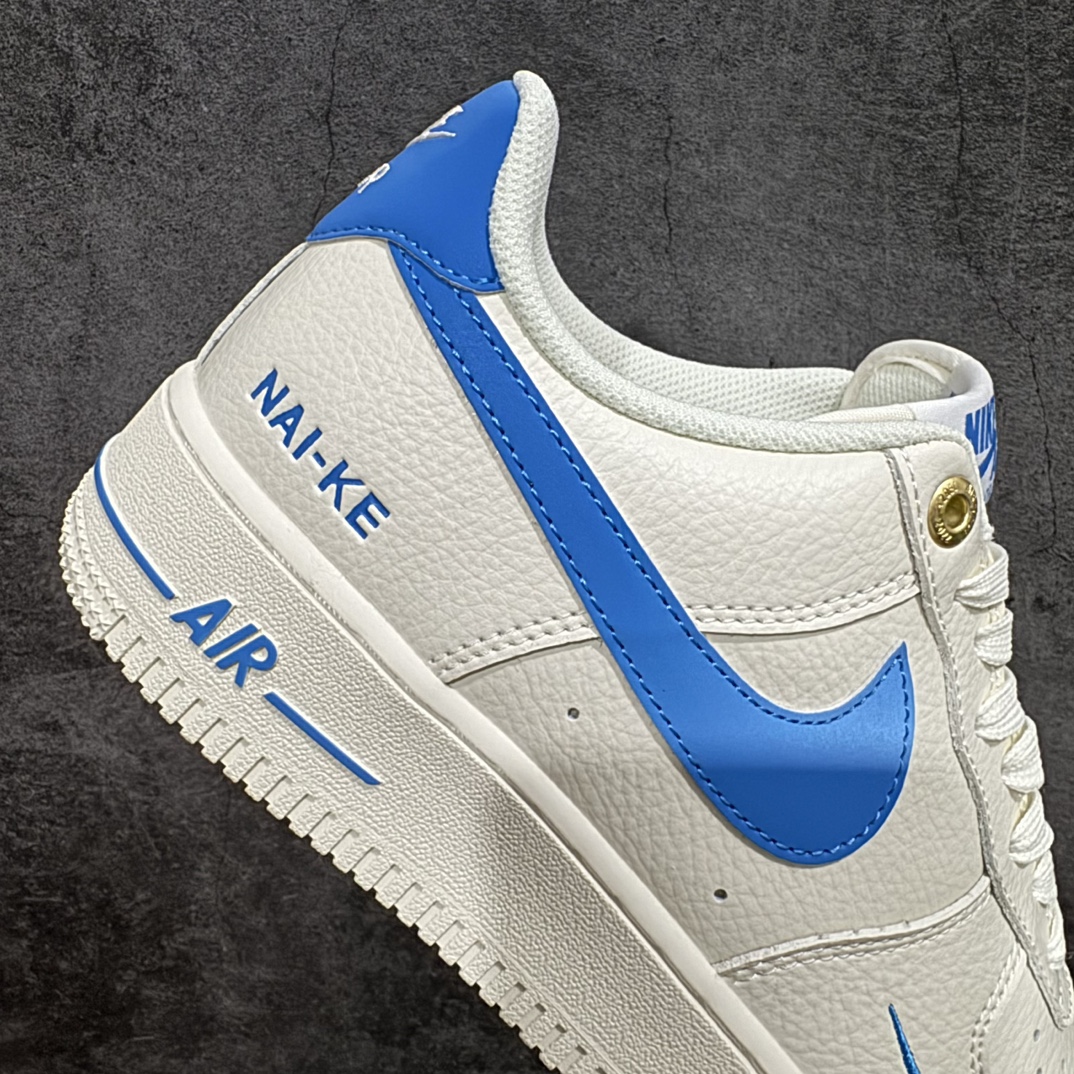 图片[7]-【公司级】官方爆款定制 公司级Nike Air Force 1 Low “NAI-KE”中国40年 米天蓝 空军一号低帮休闲板鞋 3M反光  定制鞋盒 原楦头原纸板 纯正空军版型 内置全掌气垫货号：NK0621-111SIZE：36 36.5 37.5 38 38.5 39 40 40.5 41 42 42.5 43 44 44.5 45 编码：HXS290300-鞋库