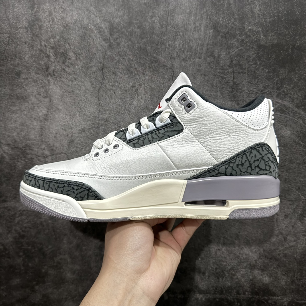 纯原AirJordan3RetroAJ3灰水泥CT8532-106此配色市场最优版本全鞋使用原厂材料原厂