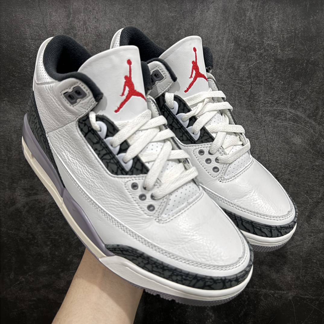 纯原AirJordan3RetroAJ3灰水泥CT8532-106此配色市场最优版本全鞋使用原厂材料原厂