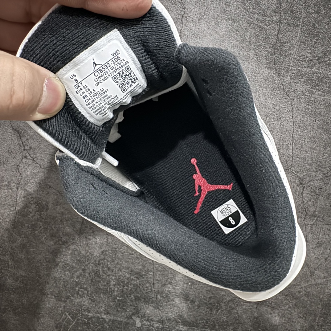 图片[7]-【X版纯原】Air Jordan 3 Retro AJ3 灰水泥  CT8532-106 n此配色市场最优版本n全鞋使用原厂材料 原厂纳帕头层皮正确磨砂质感爆裂纹 完美鞋型到位 尺码：40 40.5 41 42 42.5 43 44 44.5 45 46 47.5 编码：X10460480-莆田鞋批发中心