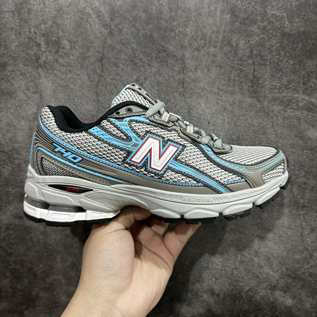 【K版】New Balance 740系列复古老爹风休闲运动慢跑鞋 MR740SCn#原盒 原吊牌 组合大底 1:1制作 尺码：36 37 37.5 38 38.5 39 40 40.5 41 42 42.5 43 44 45  编码：HXS280300-莆田鞋批发中心