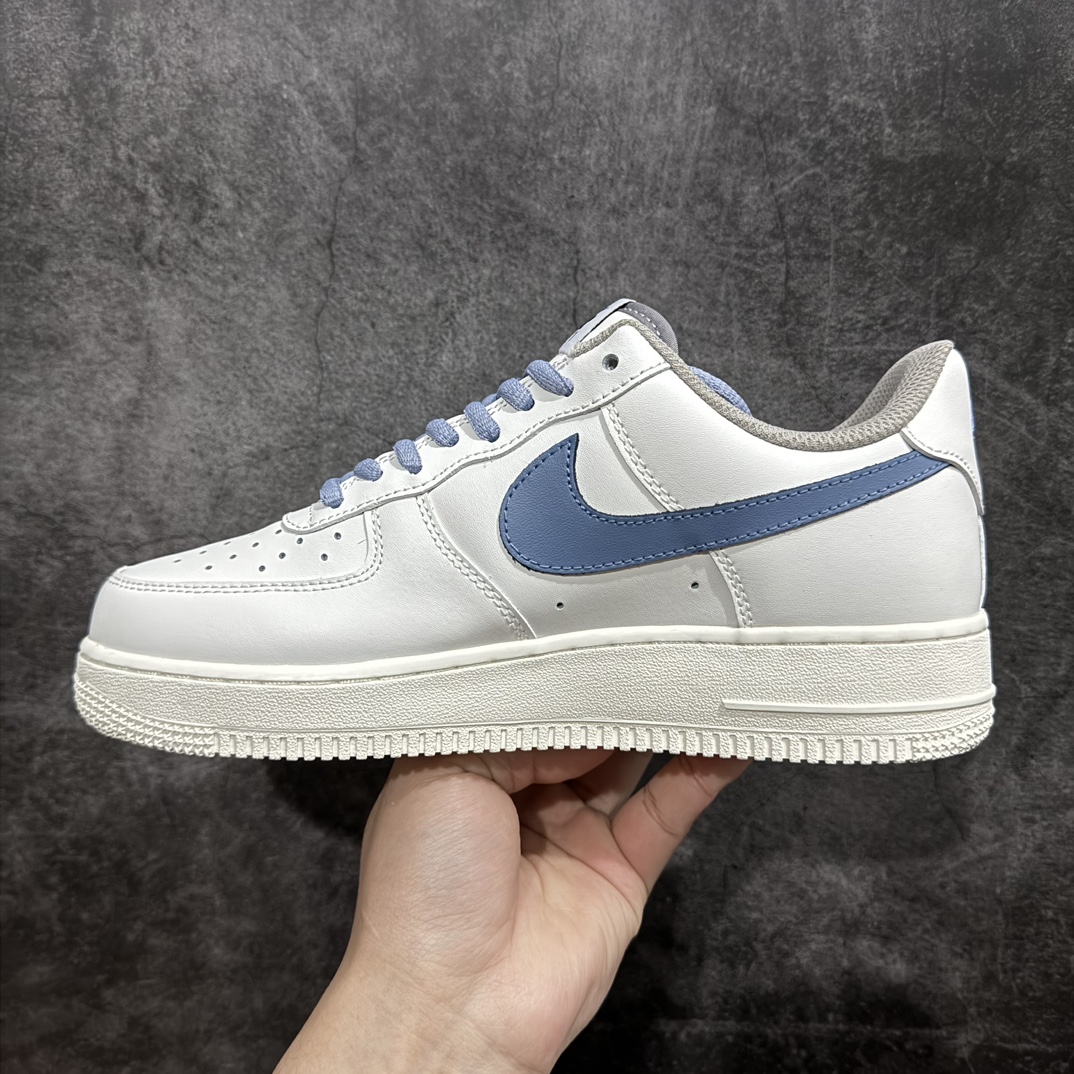 200 小红书爆款 Nike Air Force 1 Low ’07 雾霾蓝 空军一号低帮休闲板鞋 CQ5059-108