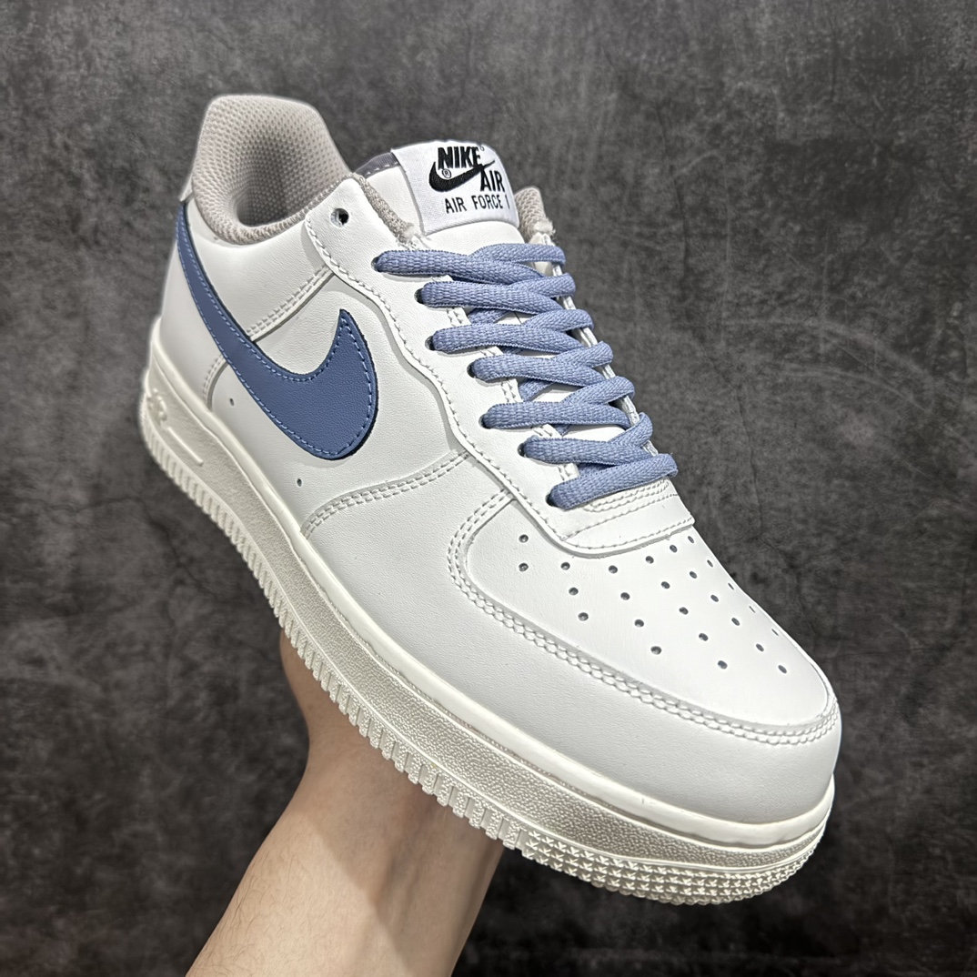 200 小红书爆款 Nike Air Force 1 Low ’07 雾霾蓝 空军一号低帮休闲板鞋 CQ5059-108