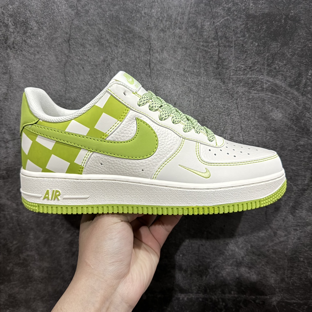 【公司级】Nike Air Force 1 Low 07 白绿棋盘格n原楦头原纸板 打造纯正低帮空军版型 专注外贸渠道 全掌内置蜂窝气垫原盒配件 原厂中底钢印、拉帮完美官方货号：GZ5688 033 Size：36 36.5 37.5 38 38.5 39 40 40.5 41 42 42.5 43 44 44.5 45 编码：HXS290300-鞋库