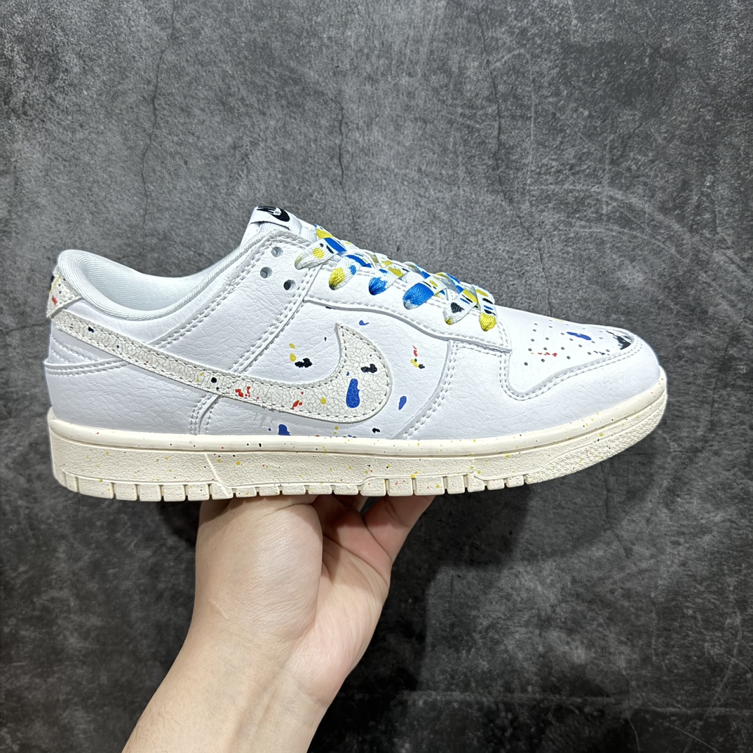 【定制版】Nk SB Dunk Low 彩色喷墨 周年高端定制 低帮休闲板鞋 FC2025-305n#定制鞋盒 大厂纯原品质出货 超高清洁度 皮料切割干净无任何毛边 细节完美  尺码：36 36.5 37.5 38 38.5 39 40 40.5 41 42 42.5 43 44 44.5 45 编码：HXS320340-鞋库