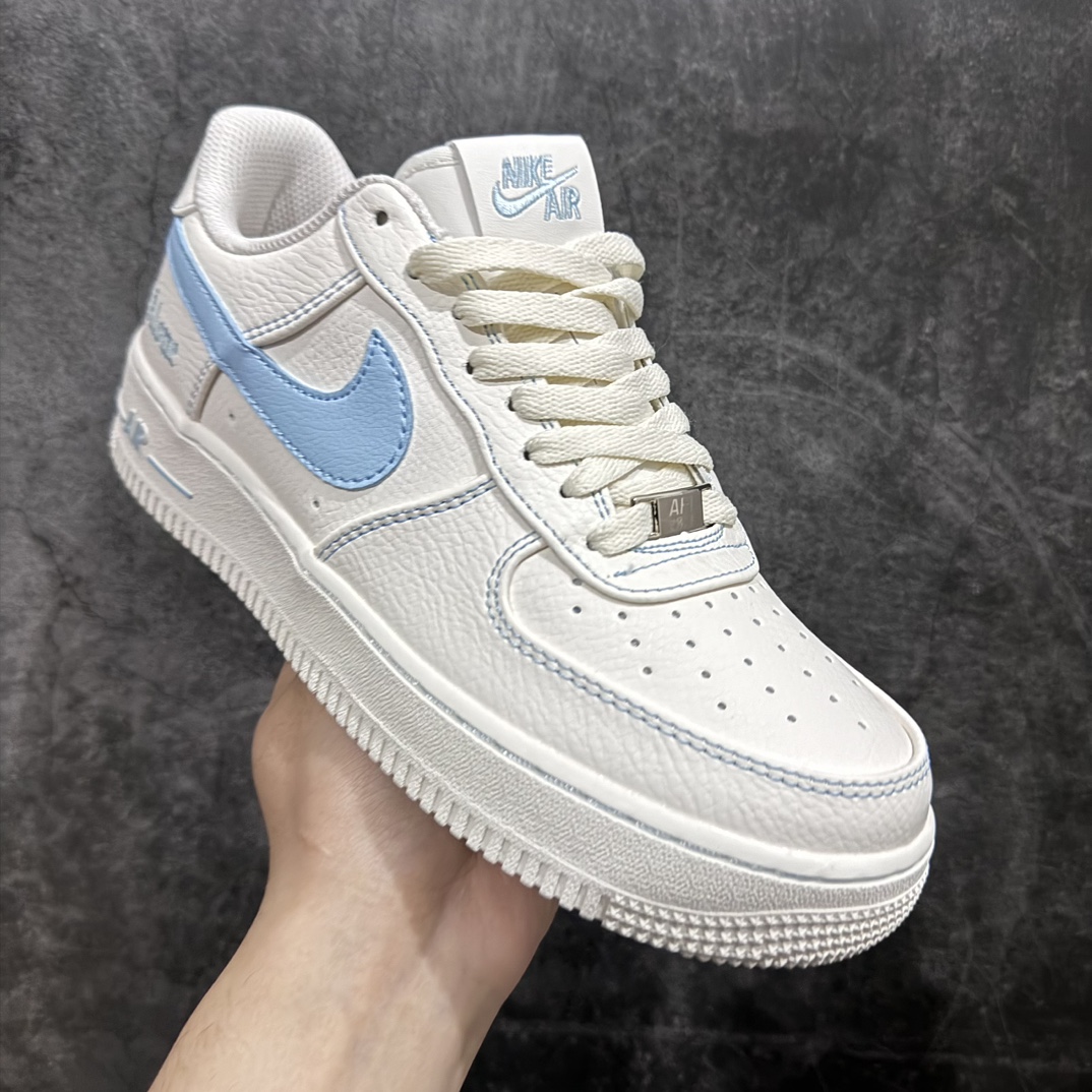 图片[3]-【公司级】Vlone x Nk Air Force 1\’07 Low 联名天蓝色 空军一号低帮休闲版鞋 AA5360-008n#原鞋开发 定制皮料 原楦头原纸板 纯正空军版型 内置全掌气垫 尺码：36 36.5 37.5 38 38.8 39 40 40.5 41 42 42.5 43 44 44.5 45 编码：HXS290300-鞋库