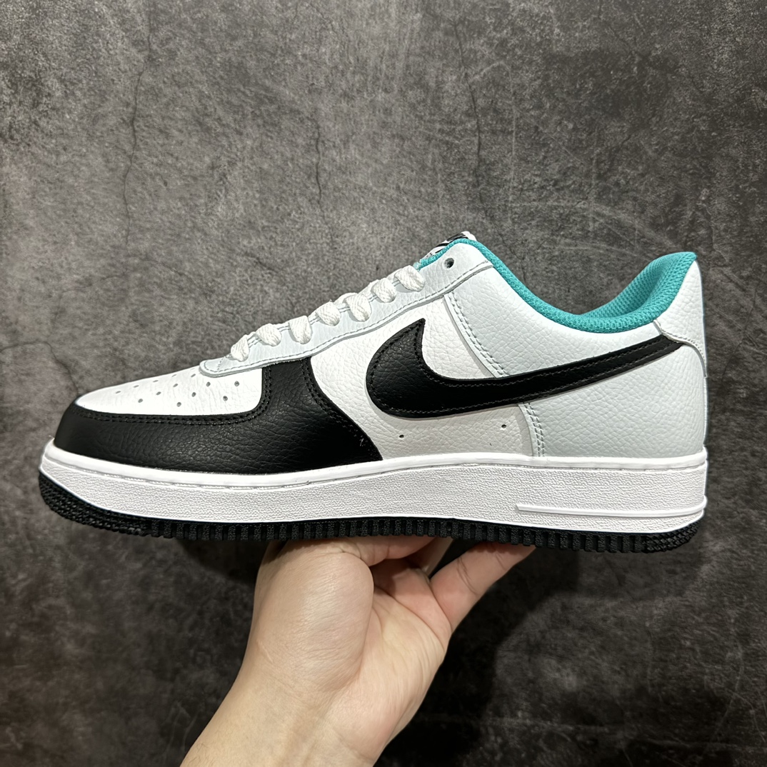 200 Nike Air Force 1 Low 07 白黑青 JH5778-985