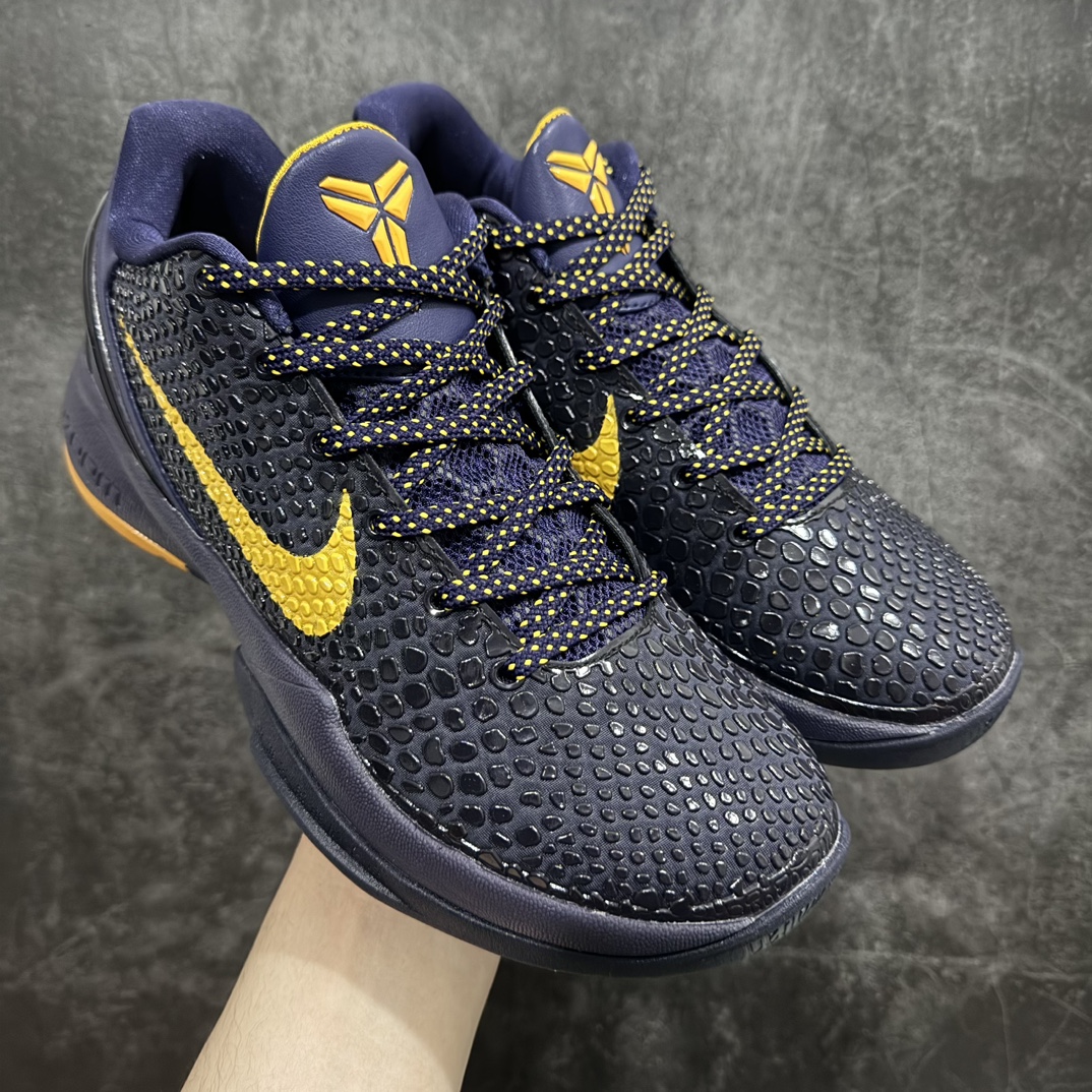 【MX版本】NK Zoom Kobe 6 科比六代 帝国紫 货号：429659-002n前后气垫加持 信仰绝不减配市售唯一PROTRO复刻版开发货品全鞋身材料卡色独家定制SWOOSH 蛇鳞 正确珠光效果（内嵌珍珠粉）n独家前掌Zoom Turbo 后掌马蹄Zoom缓震内置全真动态飞线 独家复刻U型缓震垫带独立钢印十年情怀 这里完美落地 致力打造最强ZK系列  尺码：41 42 42.5 43 44 44.5 45 45.5 46 47.5 48.5 49.5-莆田鞋批发中心