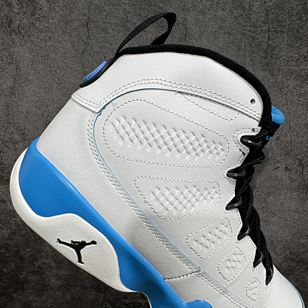 450 【外贸纯原】Air Jordan AJ9 复古高帮篮球鞋 白蓝 FQ8992-101