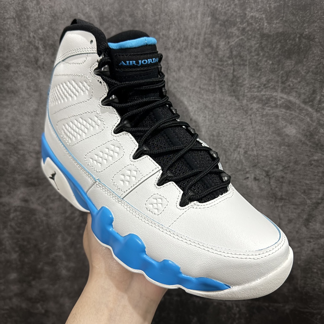 图片[3]-【外贸纯原】Air Jordan AJ9 复古高帮篮球鞋 白蓝货号：FQ8992 101外贸特供批次 原楦原档案数据开模打造 原厂中底拉帮钢印  尺码：40-47 编码：xp480500-莆田鞋批发中心