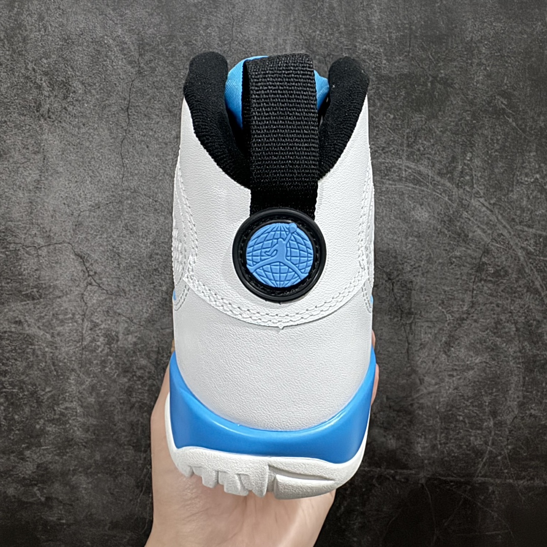 图片[4]-【外贸纯原】Air Jordan AJ9 复古高帮篮球鞋 白蓝货号：FQ8992 101外贸特供批次 原楦原档案数据开模打造 原厂中底拉帮钢印  尺码：40-47 编码：xp480500-莆田鞋批发中心