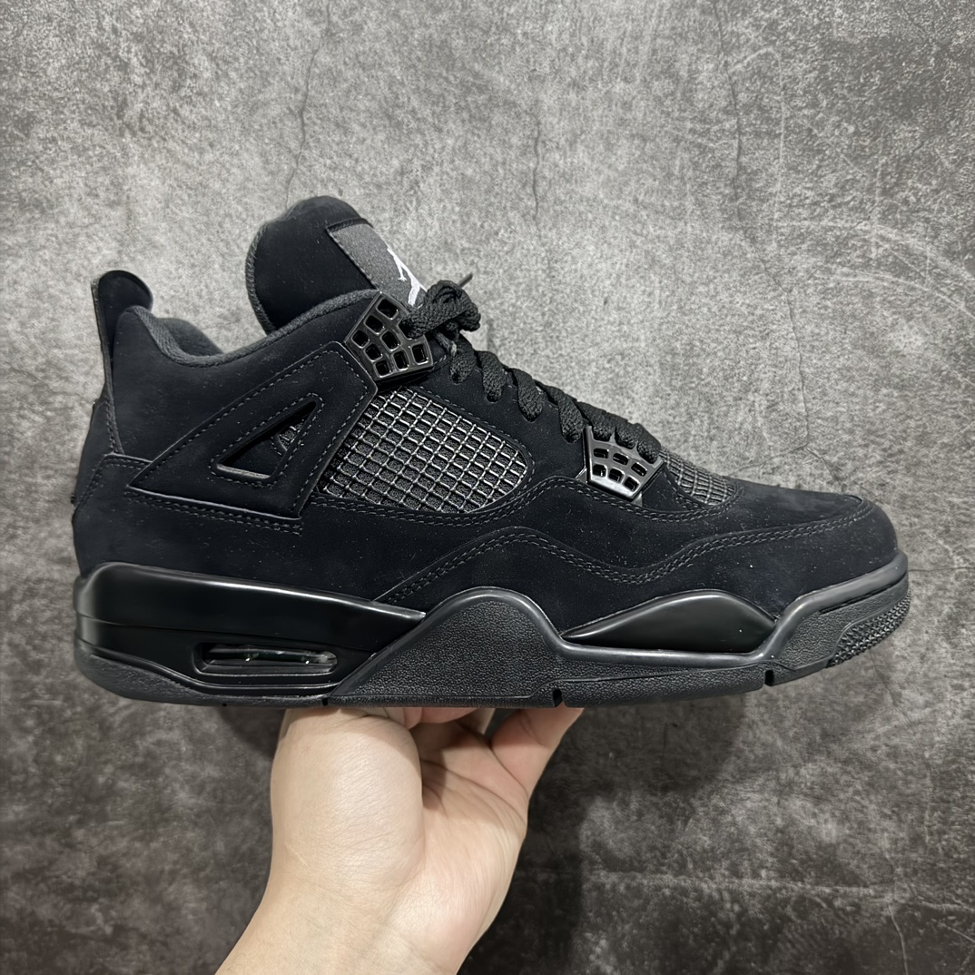 【GAT原厂皮版】男女码Air Jordan AJ4黑猫CU1110-010nn耗时多个月开发 鞋型细节基本没得挑n材料实打实的好皮料品质细节可随意挑战3-400左右价位的代号版本n非常值得入手的性价比好版本 男女码齐 尺码：36 36.5 37.5 38 38.5 39 40 40.5 41 42 42.5 43 44 44.5 45 45.5 46 47.5-莆田鞋批发中心