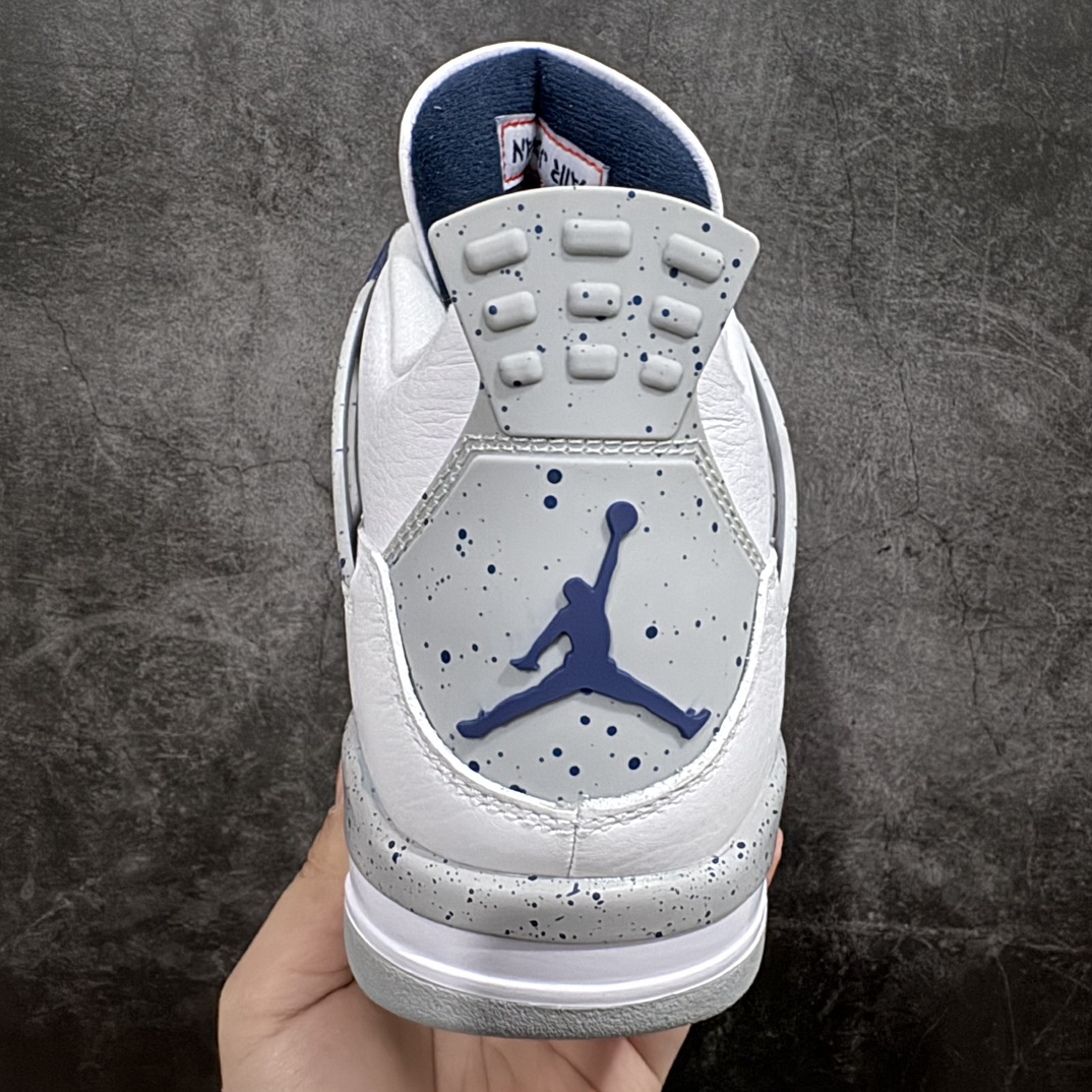 360 【GAT原厂皮版】男女码Air Jordan 4 "Midnight Navy" AJ4 乔4午夜蓝DH6927-140