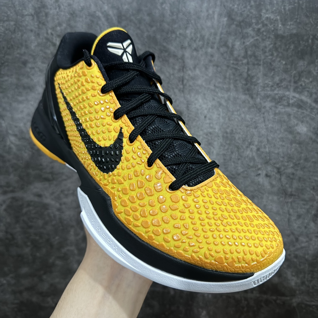 图片[3]-【S2纯原】NK Zoom Kobe 6 LightbulbnS2纯原生产线出品 科比六代 黑黄n#Zoom Turbo气垫➕后掌EVA缓震 实战配置直接拉满n#原楦纸板开发 鞋身流线型、后跟塑形，区分土肥圆n#原档数据3D打印 鞋面蛇鳞一颗一粒匹配原版n#全身鞋材卡料色独家定制 唯一正确喷漆SWOOSH#NK专利Flyknit飞线科技，给予鞋身足够抗扭矩力n#真实底模最大48.5  实战利器 专供海外市场 货号：429659-700 Size：40 40.5 41 42 42.5 43 44 44.5 45 46 47.5 48.5（脚宽、脚胖 建议买大半码） 编码：OG440460-鞋库