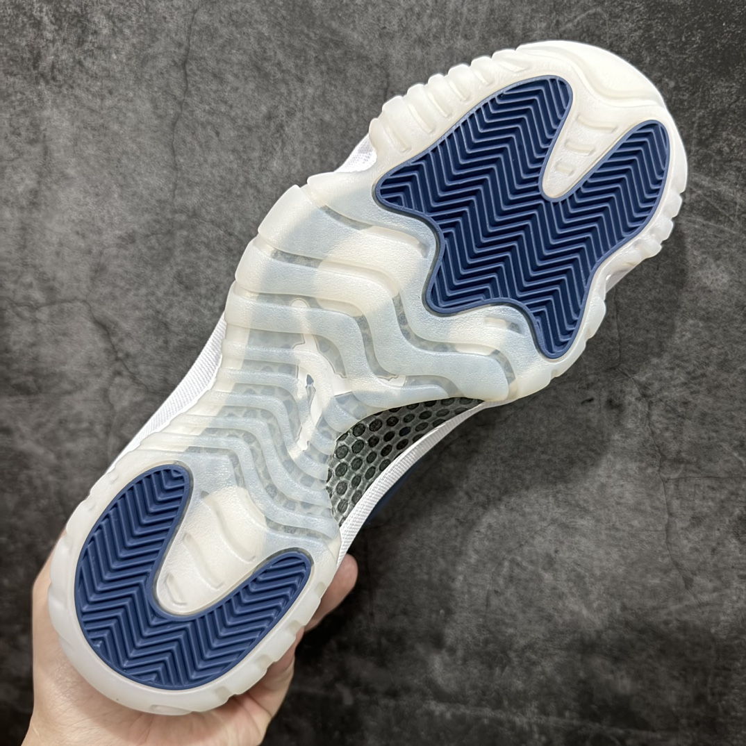 450 【莞产纯原】Air Jordan AJ11 Low WMNS "Diffused Blue" 低帮 海军蓝 FV5104-104