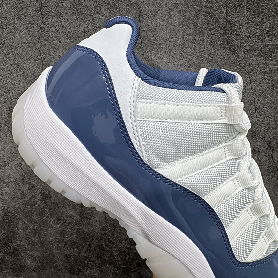 450 【莞产纯原】Air Jordan AJ11 Low WMNS "Diffused Blue" 低帮 海军蓝 FV5104-104