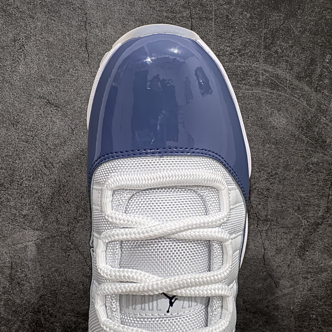 450 【莞产纯原】Air Jordan AJ11 Low WMNS "Diffused Blue" 低帮 海军蓝 FV5104-104