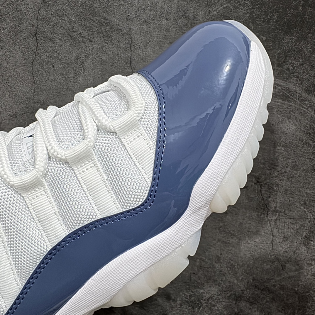 450 【莞产纯原】Air Jordan AJ11 Low WMNS "Diffused Blue" 低帮 海军蓝 FV5104-104