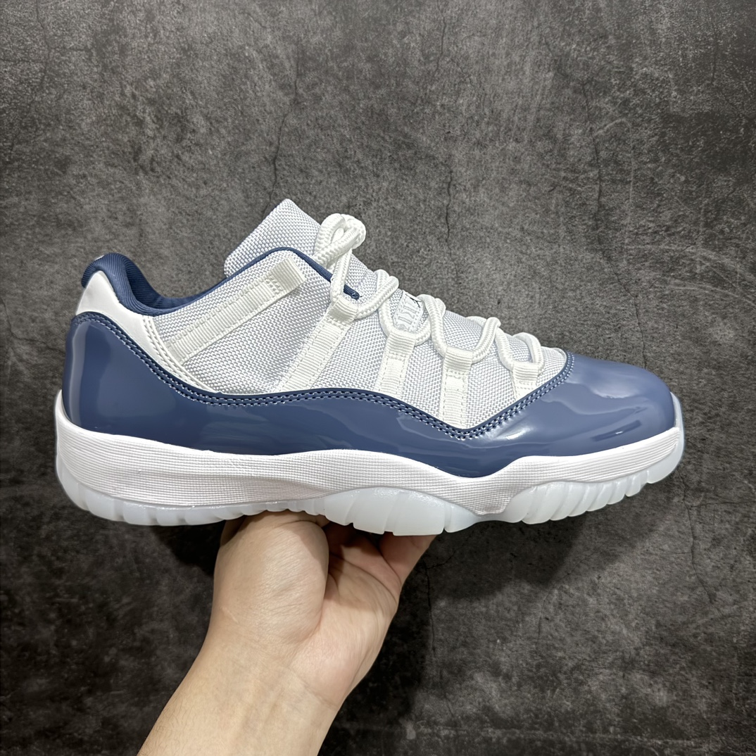 360 【外贸版本】Air Jordan AJ11 Low WMNS “Diffused Blue” 低帮 海军蓝 FV5104-104