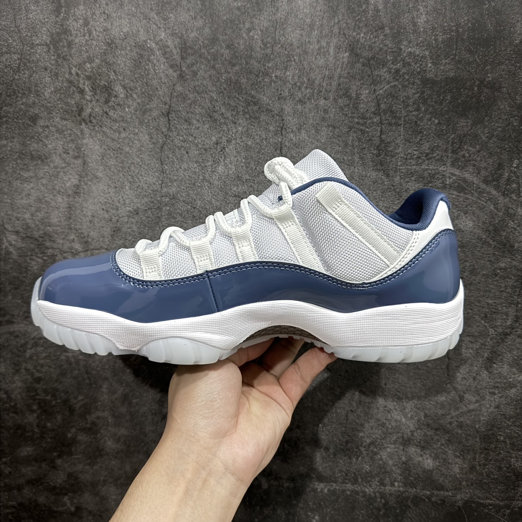 360 【外贸版本】Air Jordan AJ11 Low WMNS "Diffused Blue" 低帮 海军蓝 FV5104-104