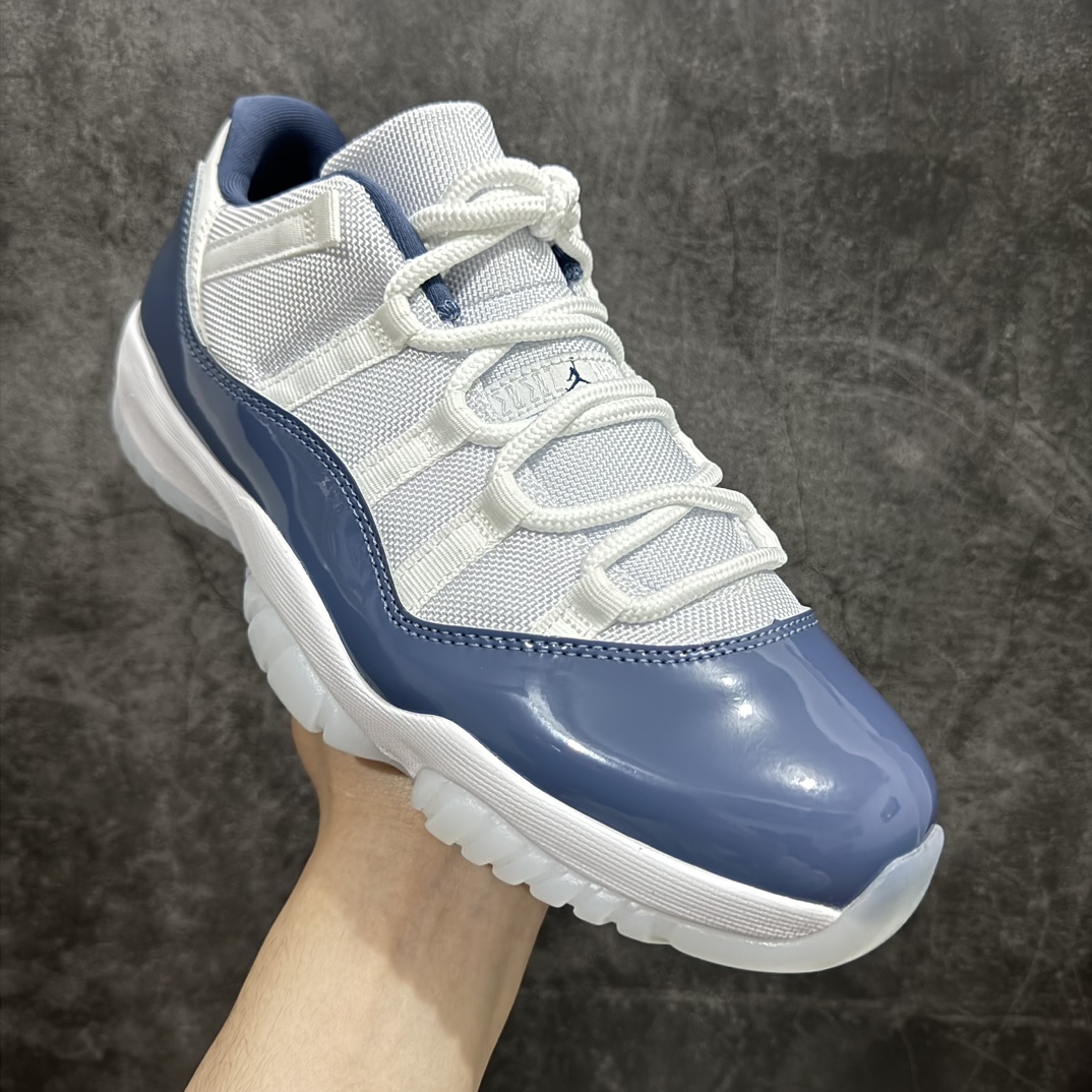 360 【外贸版本】Air Jordan AJ11 Low WMNS "Diffused Blue" 低帮 海军蓝 FV5104-104