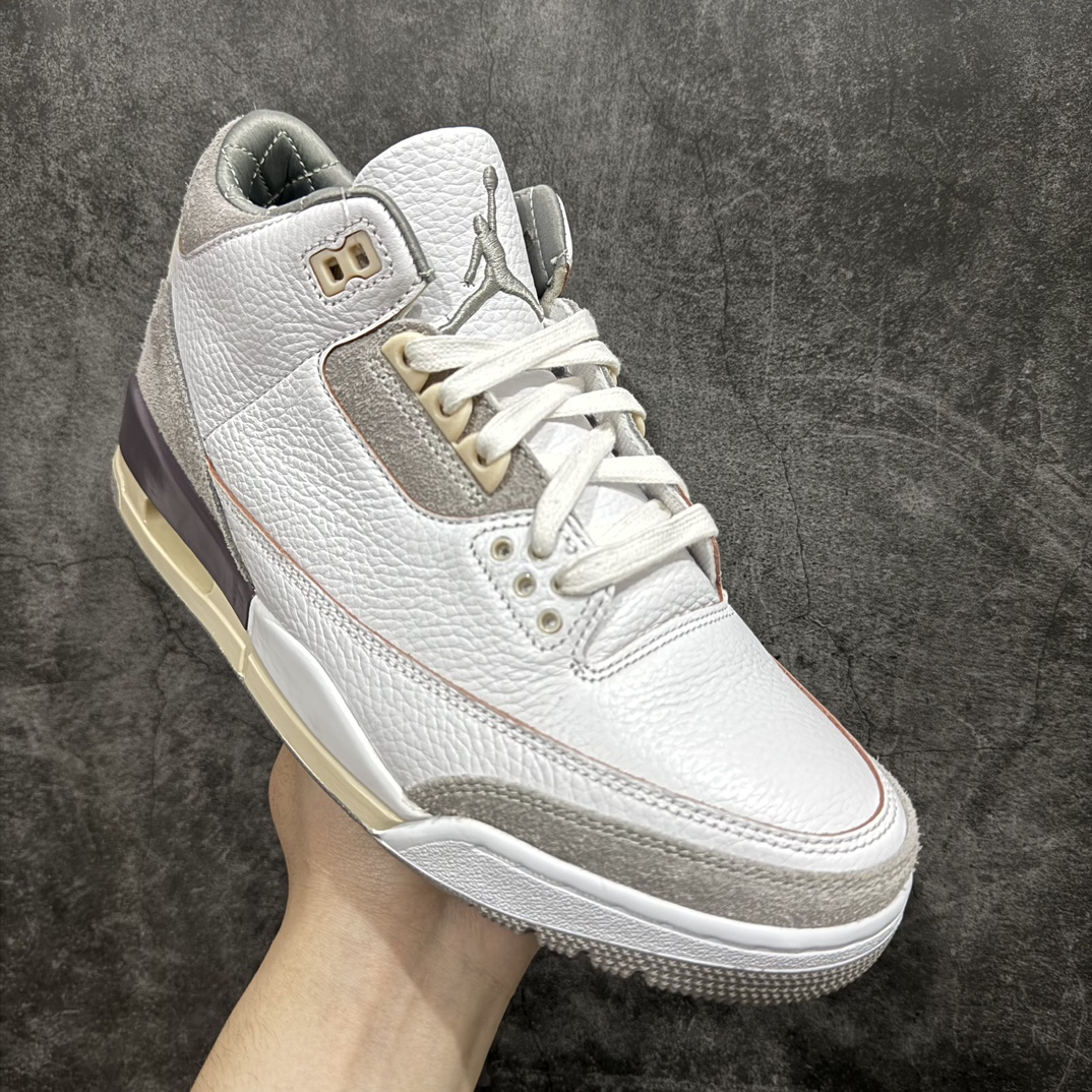 图片[3]-【纯原JS版本】A Ma Maniére x Air Jordan AJ3 Retro AMM联名白紫灰 DH3434-110n全新版本 细节升级 全方位细节对比原鞋n市售天花板级别 代理合作商零售高价必推版本 尺码：36 36.5 37.5 38 38.5 39 40 40.5 41 42 42.5 43 44 44.5 45 45.5 46 47.5 48.5 编码：X10450480-鞋库