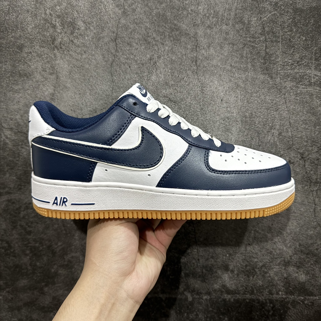 【公司级】Nike Air Force 1 Low 07 college pack 白蓝n原楦头原纸板 打造纯正低帮空军版型 专注外贸渠道 全掌内置蜂窝气垫原盒配件 原厂中底钢印、拉帮完美官方货号：AW2296 003 Size：36 36.5 37.5 38 38.5 39 40 40.5 41 42 42.5 43 44 44.5 45 编码：HXS250260-鞋库