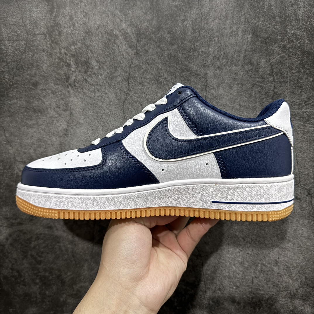 图片[2]-【公司级】Nike Air Force 1 Low 07 college pack 白蓝n原楦头原纸板 打造纯正低帮空军版型 专注外贸渠道 全掌内置蜂窝气垫原盒配件 原厂中底钢印、拉帮完美官方货号：AW2296 003 Size：36 36.5 37.5 38 38.5 39 40 40.5 41 42 42.5 43 44 44.5 45 编码：HXS250260-莆田鞋批发中心