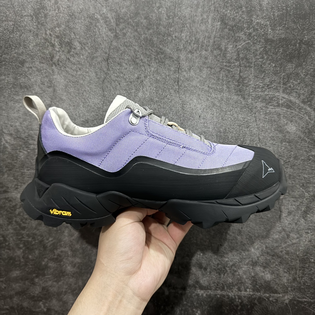 【莞产纯原】ROA Hiking Katharina Low Sneaker 卡塔琳娜 登山款 广东原厂代工出品 原楦型开发纸版 采用原装一致防水头层磨砂牛皮鞋面材质 环抱式防剐蹭硫化橡胶片组合Vibram黄金防滑耐磨橡胶大底 重新颠覆登山鞋,意大利小众鞋履品牌 RO22系列低帮系带户外防水徒步登山运动鞋  尺码：36 37 38 39 40 41 42 43 44 45 编码：HH520550-鞋库