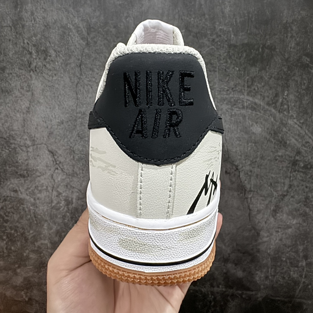 图片[4]-【公司级】Nike Air Force 1 Low 07 麦克斯 涂鸦 浸染 末日废土风 黑棕n原楦头原纸板 打造纯正低帮空军版型 专注外贸渠道 全掌内置蜂窝气垫原盒配件 原厂中底钢印、拉帮完美官方货号：DM0576 101 Size：36 36.5 37.5 38 38.5 39 40 40.5 41 42 42.5 43 44 44.5 45 编码：LF290300-鞋库