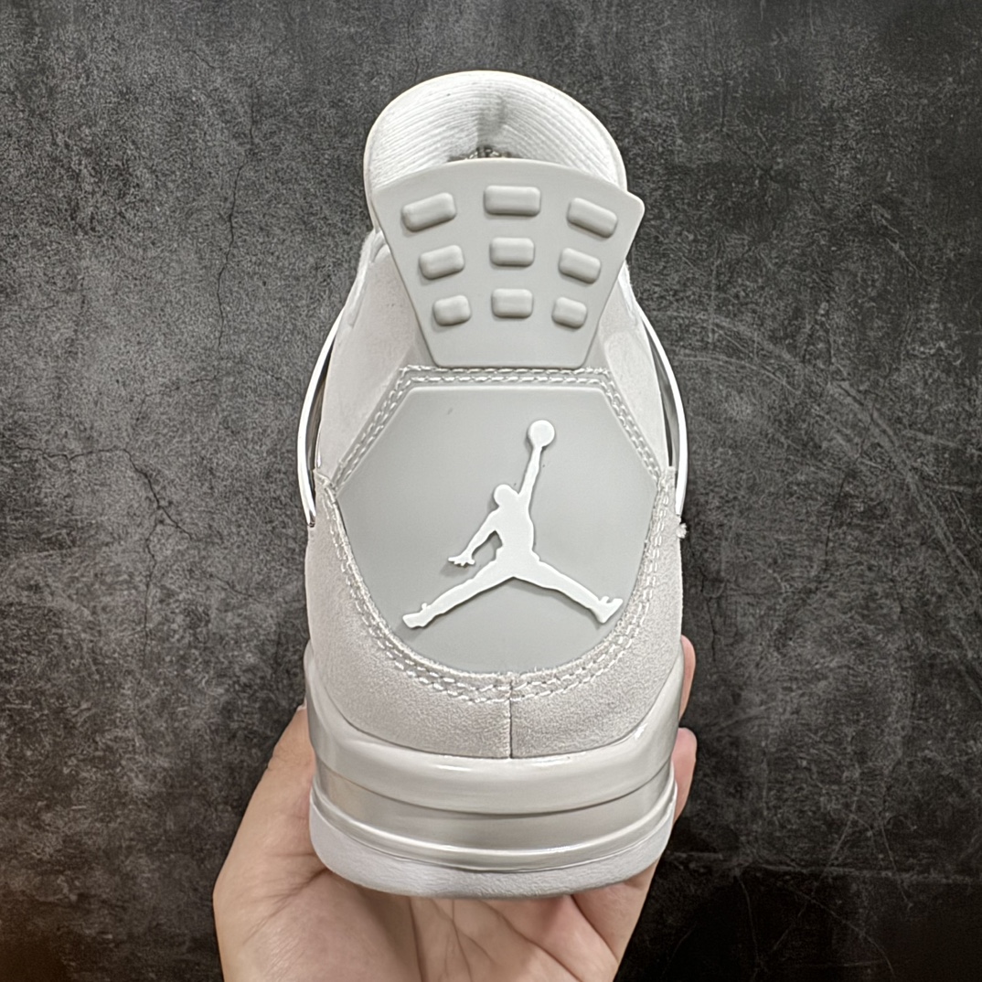 纯原AirJordanAJ4乔4Retro电镀银AQ9129-001口碑大厂全新产品线出货耗时多个月巨作