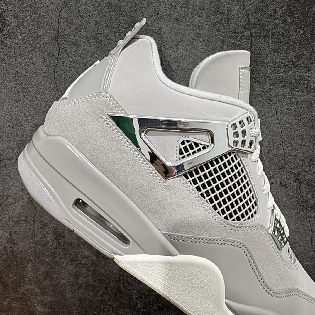 纯原AirJordanAJ4乔4Retro电镀银AQ9129-001口碑大厂全新产品线出货耗时多个月巨作