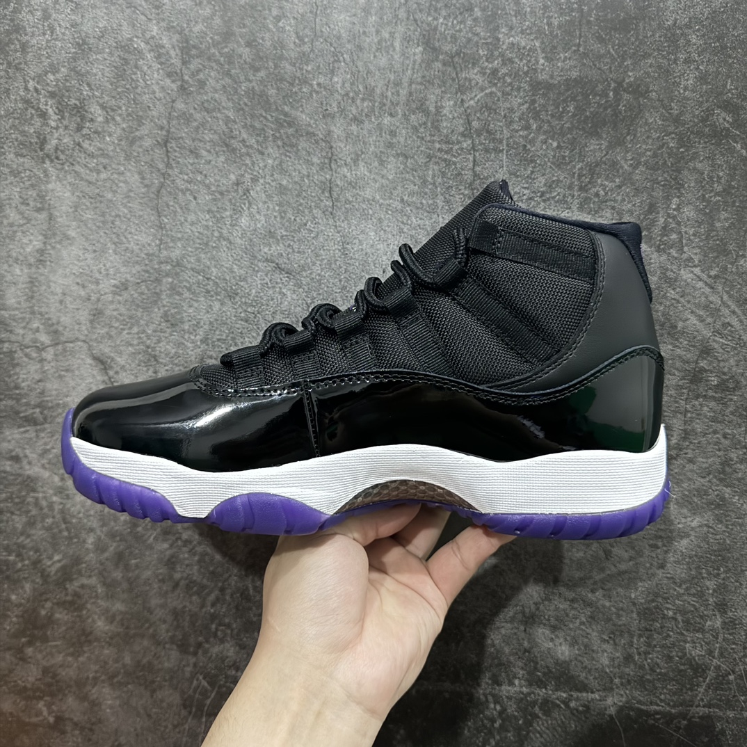 外贸版AirJordan11RetroAJ11乔11漆皮黑紫CT8812-999原楦原纸板原厂皮料质感细