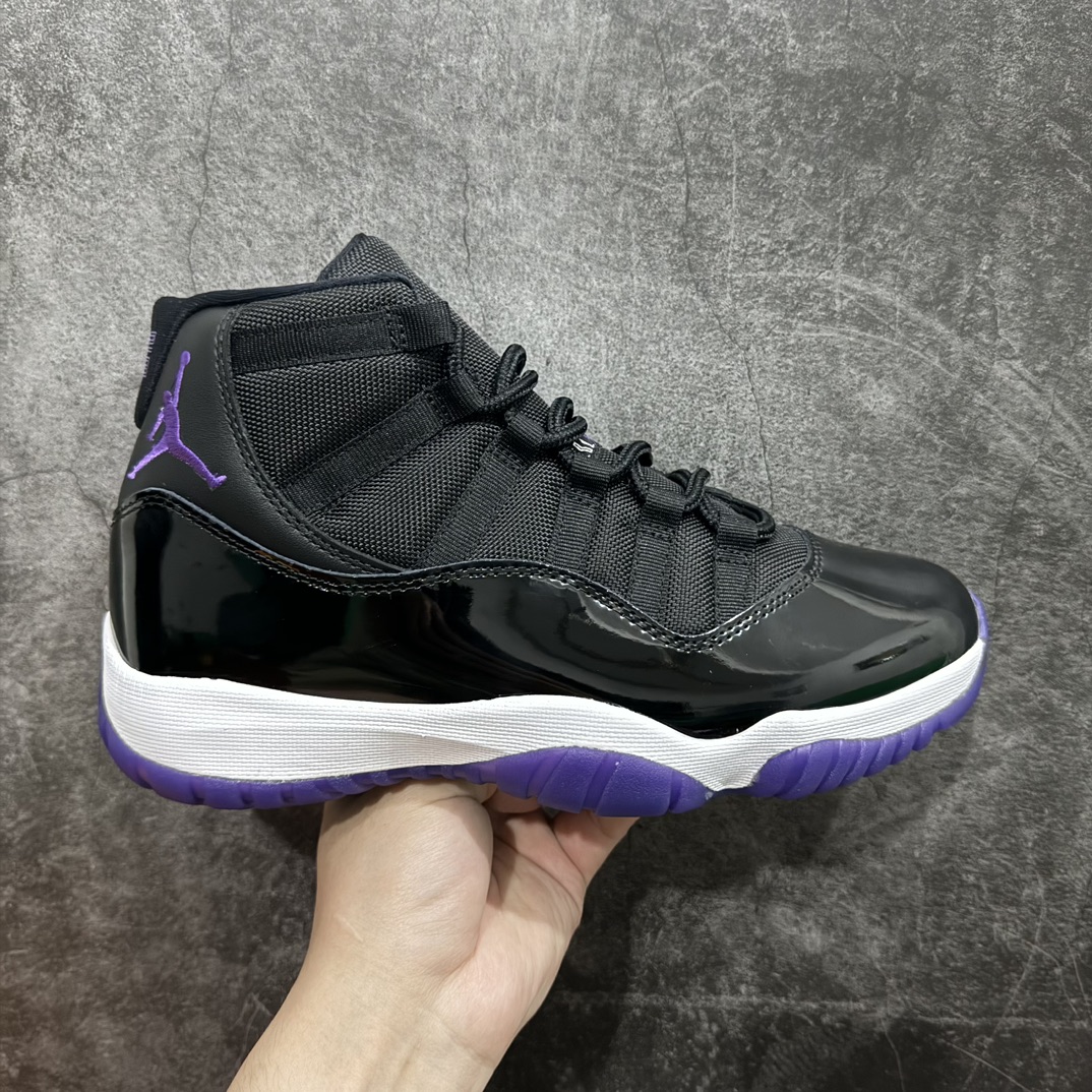 外贸版AirJordan11RetroAJ11乔11漆皮黑紫CT8812-999原楦原纸板原厂皮料质感细