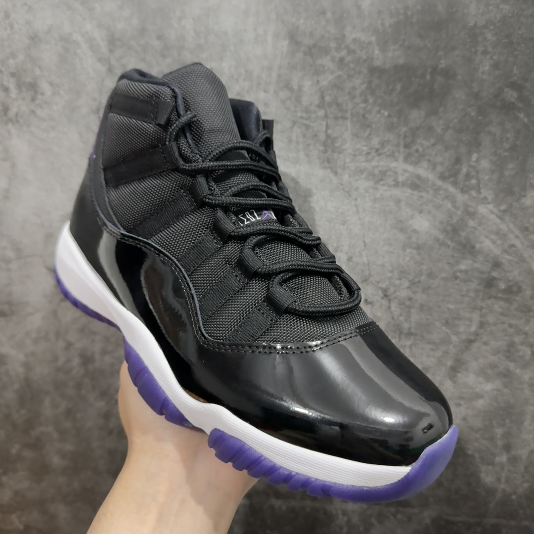 外贸版AirJordan11RetroAJ11乔11漆皮黑紫CT8812-999原楦原纸板原厂皮料质感细