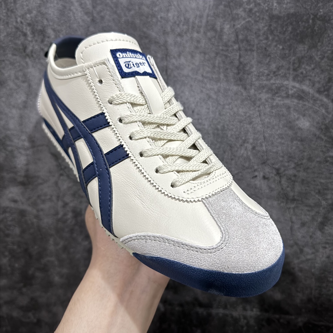 图片[3]-【纯原头层版】Asics Onitsuka Tiger MEXICO 66 亚瑟士鬼冢虎复古经典板鞋n市场王者选手 海外订单工厂出品目前全市场最好的品质没有之一n纯原小羊皮材料 质感柔软度满分n长期生产补货永不断码 超成熟稳定的做工品控 原装全套纸板楦头开发 原汁原味 完美呈现版型私模正确鞋底咬花纹路 一比一鞋头弧度高度鞋身弧度绝不口嗨 细节品控鞋型随意秒杀市面原档咬花纹路私模大底 一个单元有六个三角形总体形拼接呈现花瓣状 官方四联吊牌原装Ortholite轻量化鞋垫 原盒原配 质保卡 说明书 钢印防尘纸 纸板中底带钢印 乳胶组合鞋垫 支持全方位的对比专柜产品从款式颜色造型上体现出追求舒适和细节的完美 鞋类更是推崇手工制作的严谨与完美 融舒适性与可穿性的设计风格 注重细节的完美和别致魅力 既保持稳重 又不失轻松的时尚感  尺码：36 37 37.5 38 39 39.5 40 40.5 41.5 42 42.5 43.5 44 45 编码：NM235260-鞋库